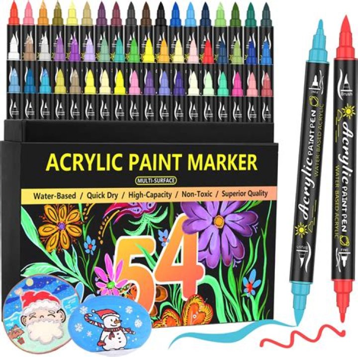 Are acrylic paint pens waterproof