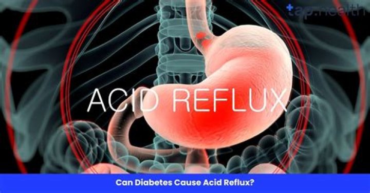 Can diabetes cause acid reflux