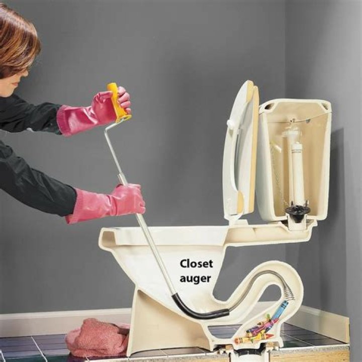 Can I use toilet auger on sink