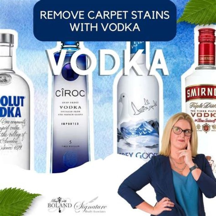 Can vodka be used for cleaning