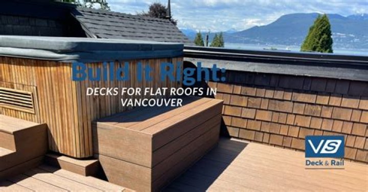 Can you put a deck on a flat roof