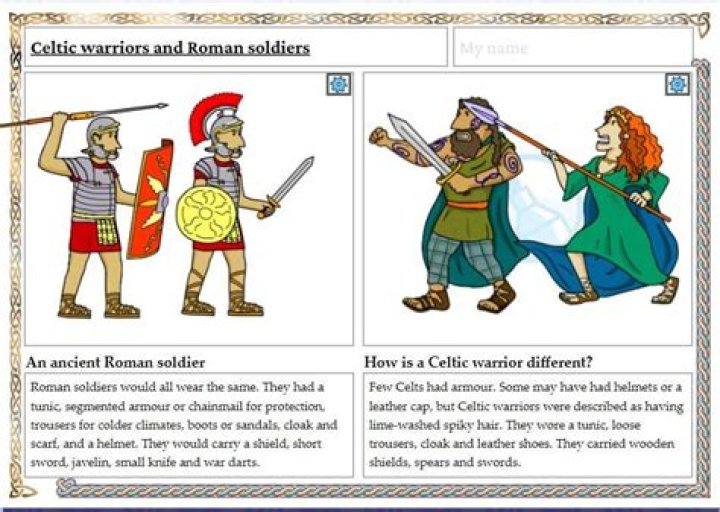 Did the Romans help the Celts