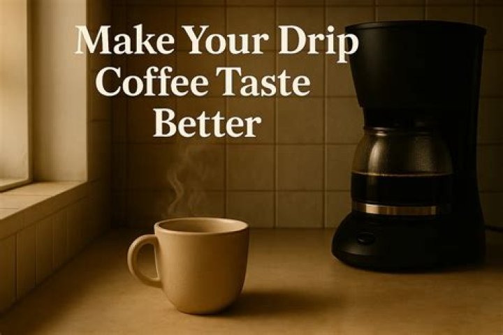 Does drip coffee taste better