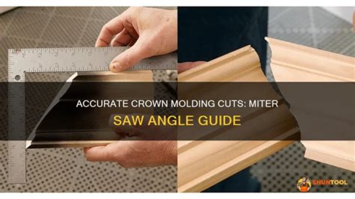 Does Home Depot cut crown molding