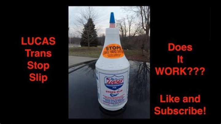 Does Stop Slip Work transmissions