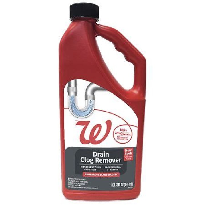 Does Walgreens sell drain cleaner
