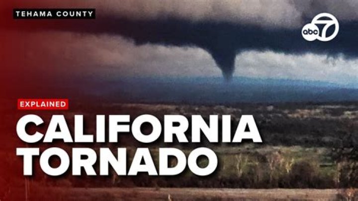 Has California ever had a tornado