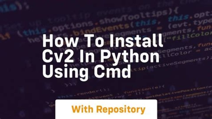 How do I download cv2 in Python 3
