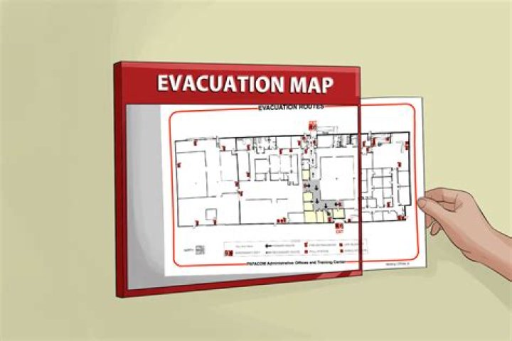 How do I find my evacuation route