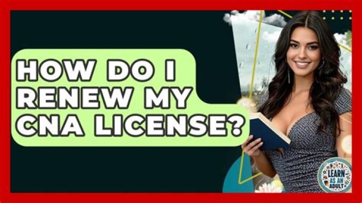 How do I get my CNA license in WA