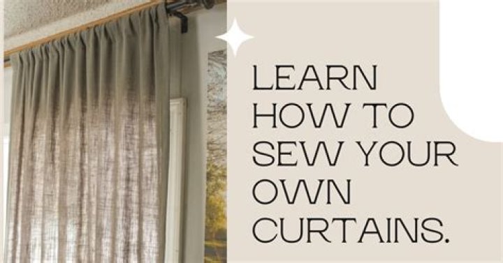 How do you make a curtain tab