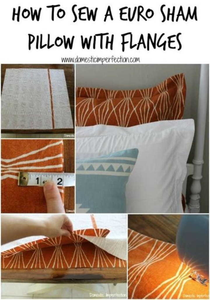 How do you make a Euro pillow