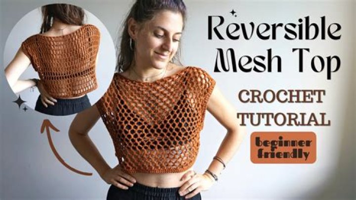 How do you make a fishnet top