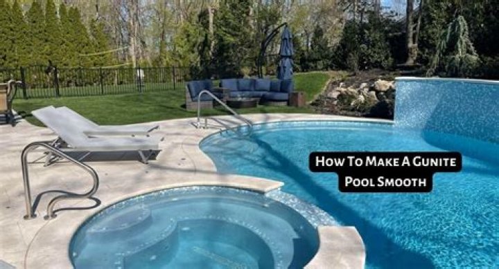 How do you make a gunite pool