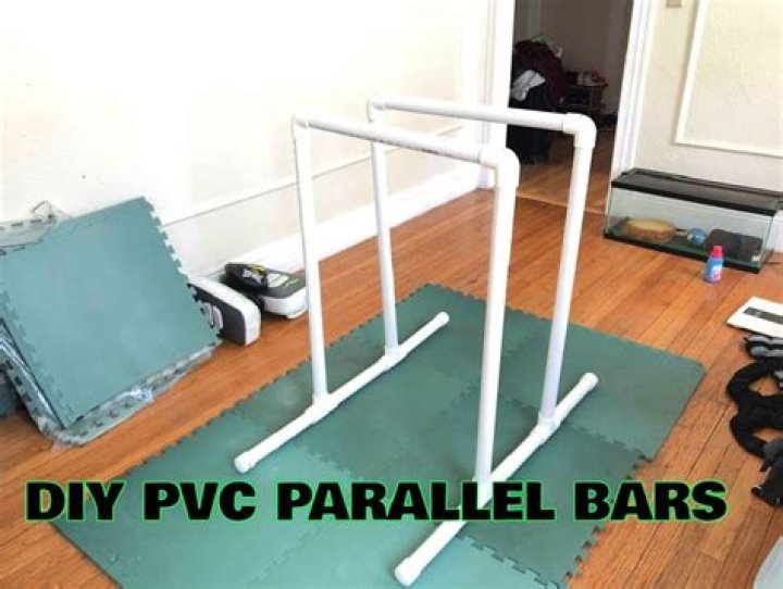 How do you make a PVC dip bar