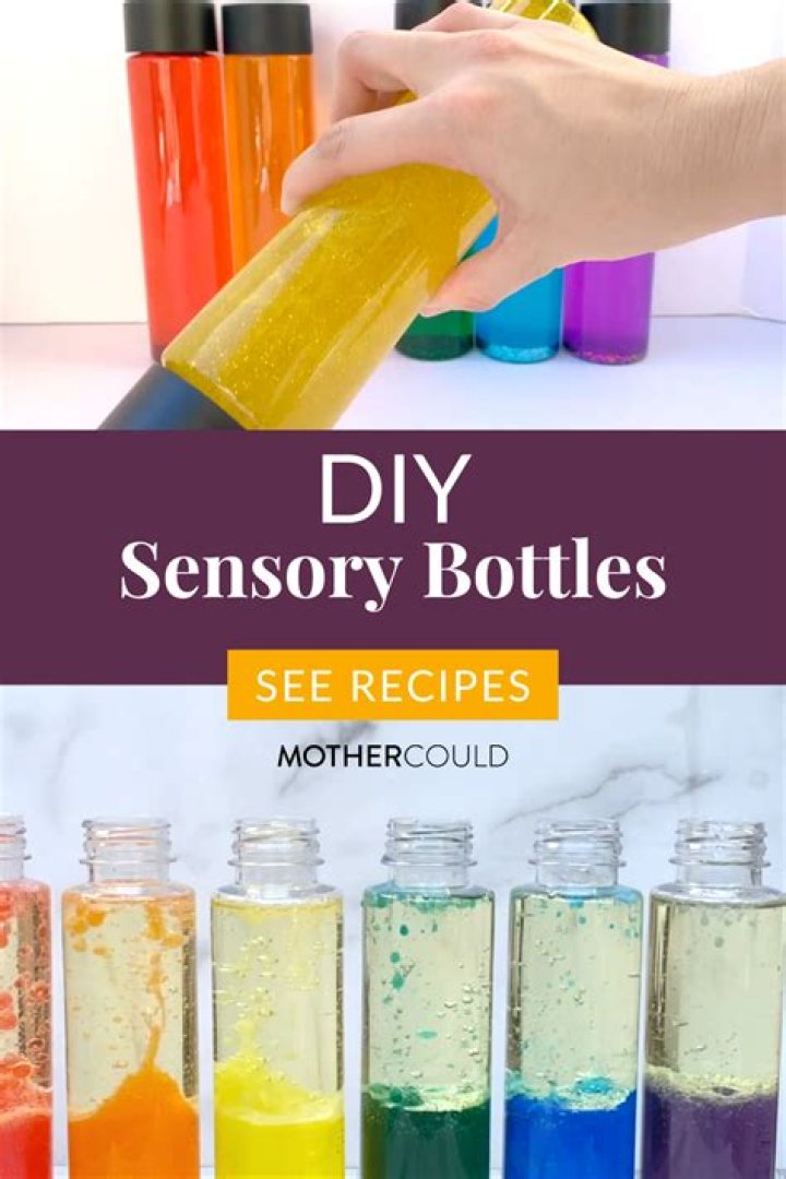 How do you make a sensory jar