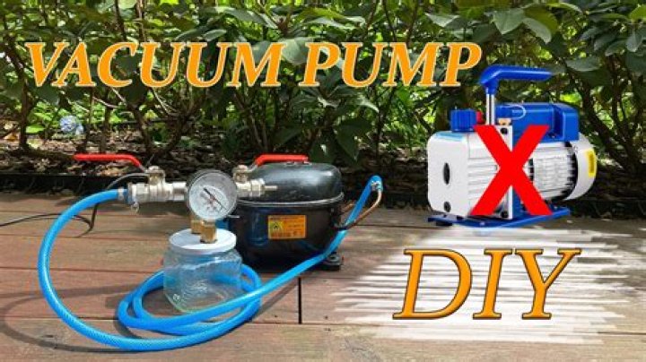 How do you make a vacuum pump