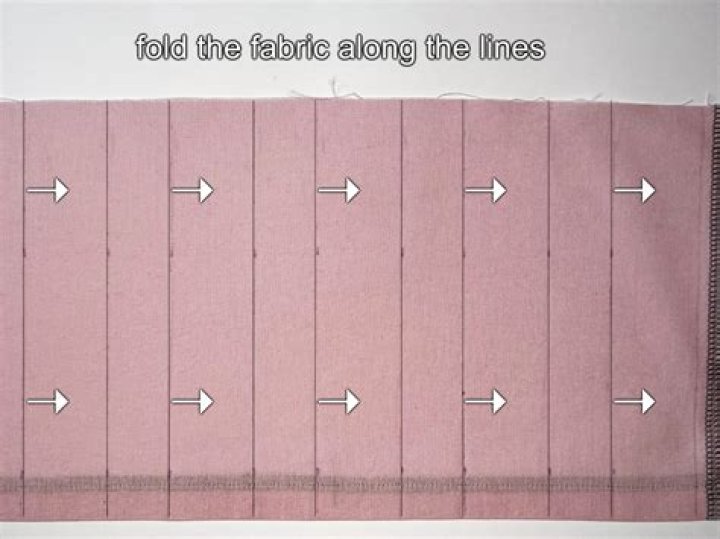 How do you make French pleats