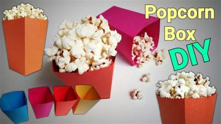 How do you make paper popcorn