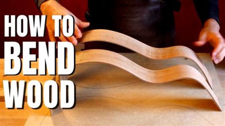 How do you make wood bendable