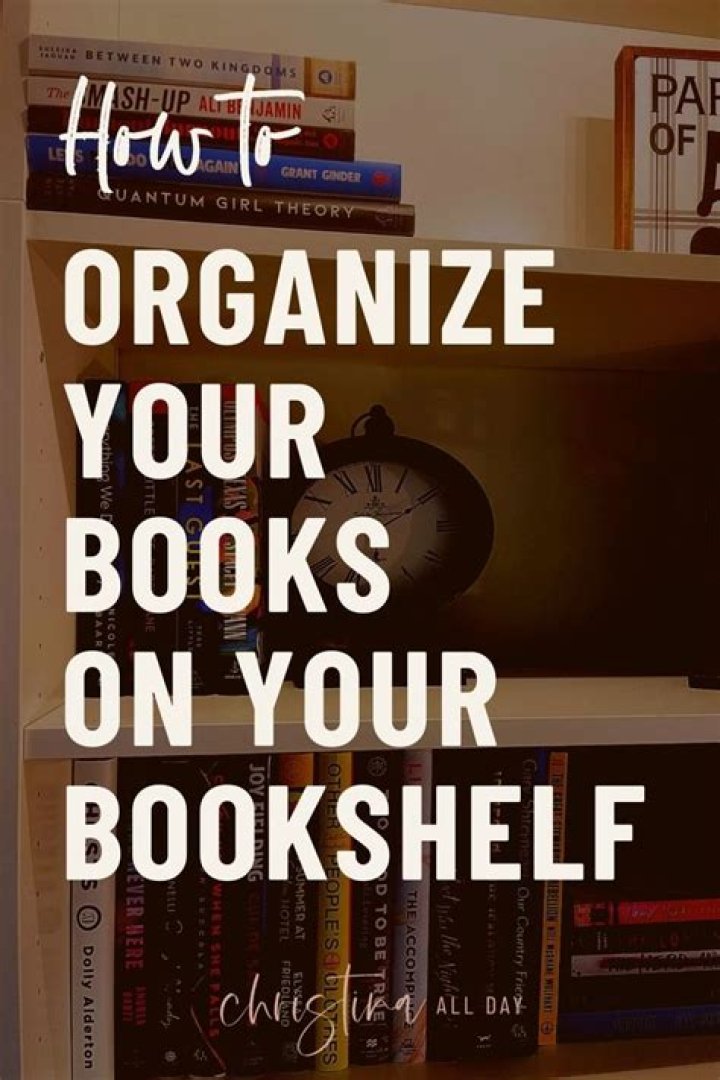 How do you organize old books