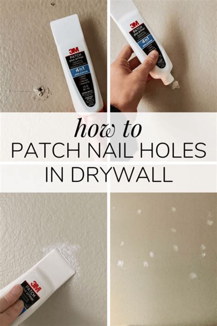 How do you patch a small hole