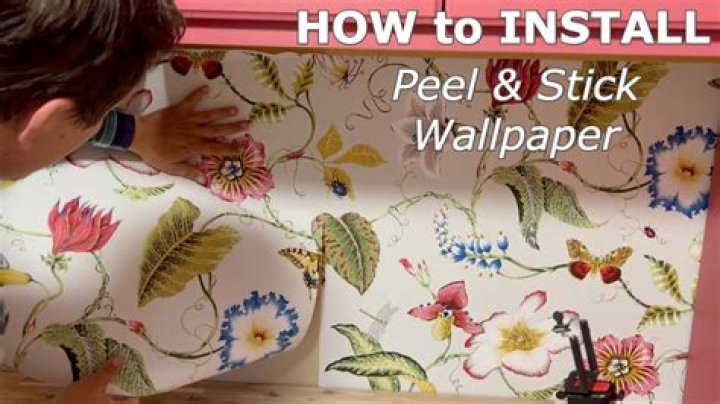 How do you peel off wallpaper