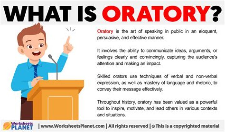 How do you perform an oratory