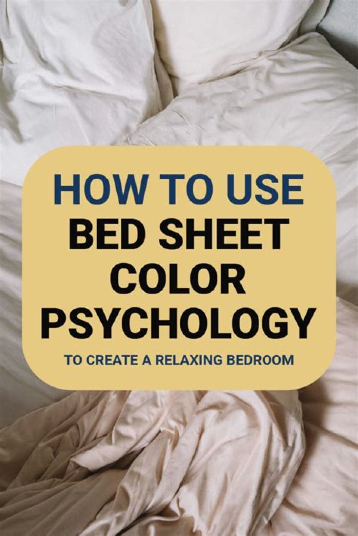 How do you pick a bed sheet color