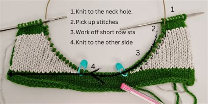 How do you pick up short rows