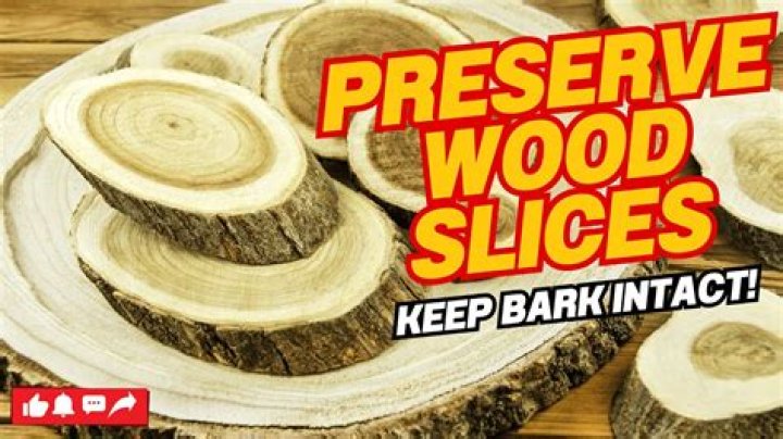 How do you preserve tree bark