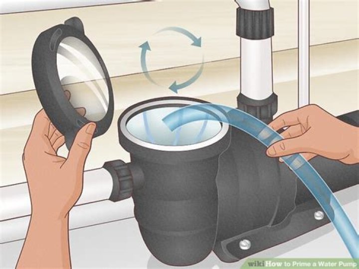 How do you prime a water tank