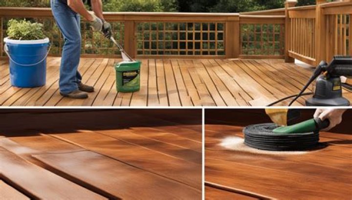 How do you quote a deck stain