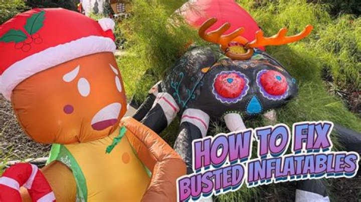 How do you repair inflatables