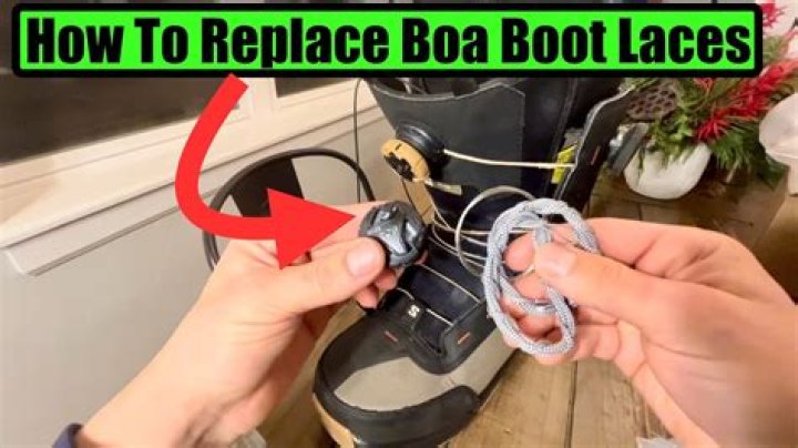 How do you replace a Boa lace