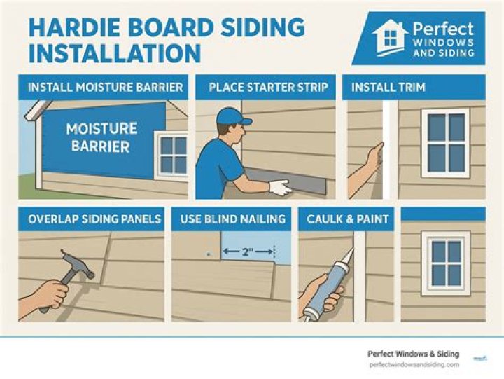 How do you replace hardiplank