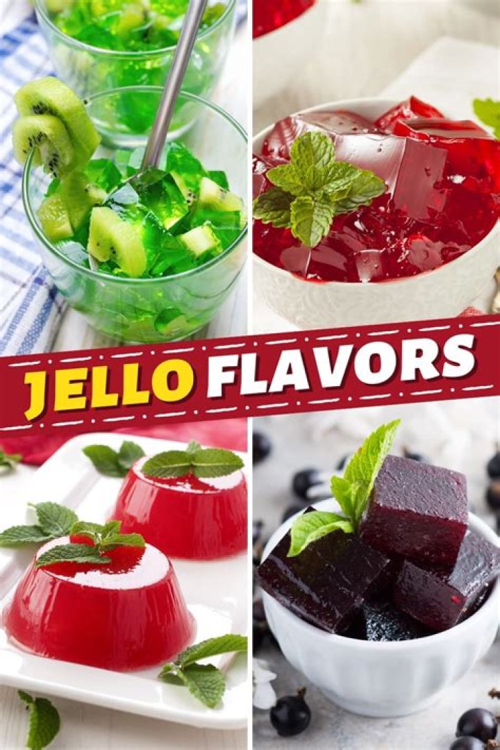 How many Jell-O flavors are there