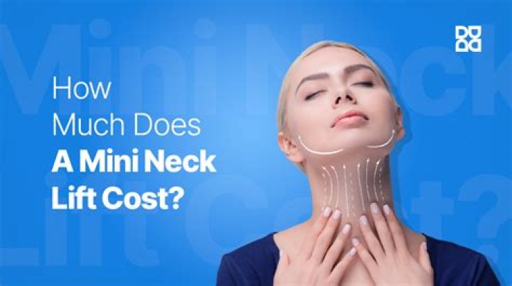 How much does mini neck lift cost