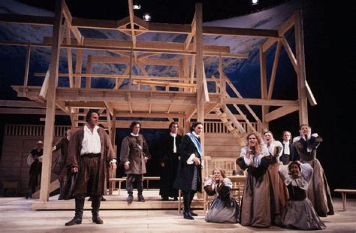 How old is Mr Parris The Crucible