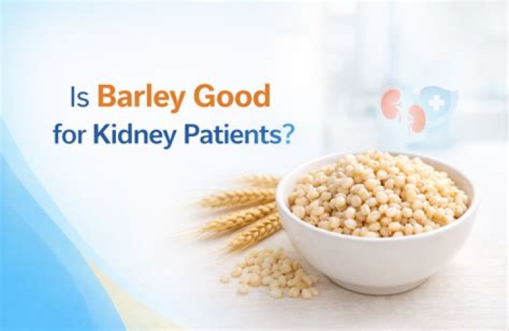 Is barley good for kidney disease