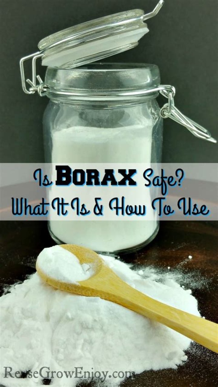 Is borax safe for tile floors