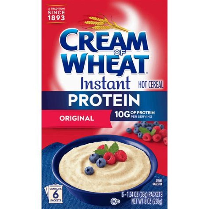 Is Cream of Wheat high in protein