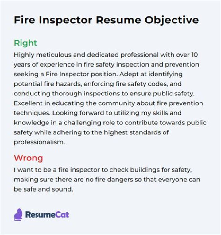 Is fire inspector a stressful job