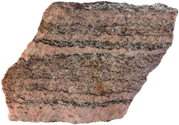 Is gneiss formed from granite