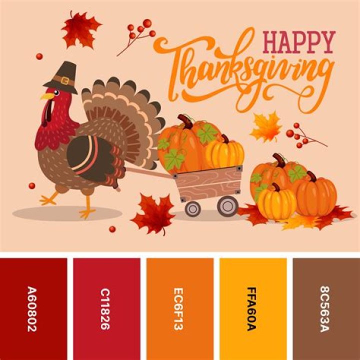 Is purple a Thanksgiving color