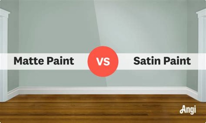 Is satin the same as matte finish