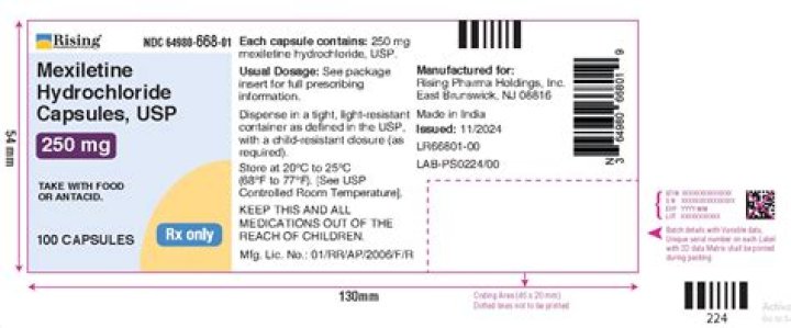 Is there a generic for mexiletine