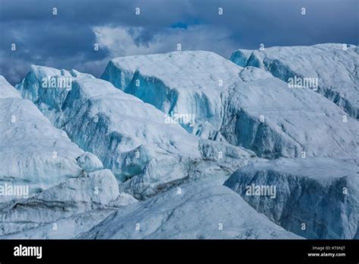 What are crevasses in glaciers