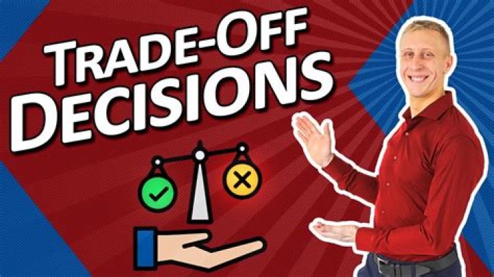 What are trade off decisions in operation management