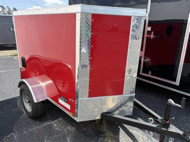 What can a 4×8 cargo trailer hold